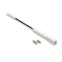AMIO AUTÓANTENNA ALUMINIUM 20CM 5/6MM ADAPTER