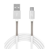 AMIO USB - USB-C KÁBEL FULLLINK 2.4A 1MTELEFONTARTÓK ÉS KÁBELEK