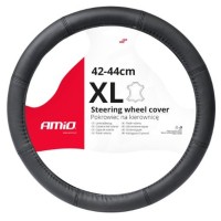 AMIO KORMÁNY VÉDŐ MODERN TERMÉSZETES BŐR XL 42-44CM