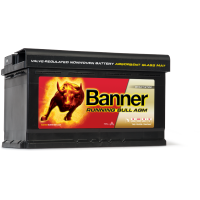 Banner Running Bull AGM 12V 80AH 800A Jobb+ AkkumulátorAKKUMULÁTOR
