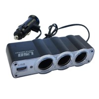 CAR COMMERCE SZIVARGYUJTÓ ELOSZTÓ + USBSZIVARGYÚJTÓ ELOSZTÓK