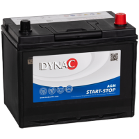 DYNAC AGM 75AH/720 A JOBB, NORMAL P.  260*172*22064 - 79 AH