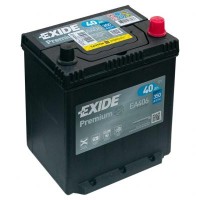 Exide Premium EA406 akkumulátor, 12V 40Ah 350A J+ Japán30 - 43 AH