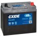Exide Excell 12V 45Ah 330A Jobb+44 - 52 AH