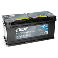 Exide Premium EA1000 100Ah 900A jobb+88 - 110 AH