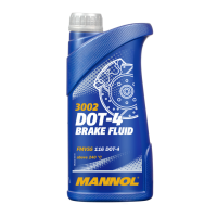 MANNOL BRAKE FLUID DOT-4 0,5 LITERFÉKFOLYADÉK