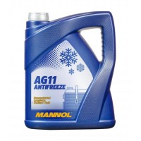 MANNOL 4111-5 - AG11 ANTIFREEZE FAGYÁLLÓ KONCENTRÁTUM, KÉK, 5LIT,KÉK