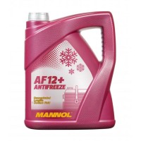 MANNOL 4112-1 - AF12+ LONGLIFE ANTIFREEZE FAGYÁLLÓ KONCENTRÁTUM, PIROS, 5LIT.