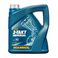 MANNOL 7205-4 2-TAKT UNIVERSAL API TC UNIVERZÁLIS MOTOROLAJ, 4 LITER2T
