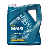 MANNOL 7404-4 - SAFARI 20W-50 (20W50) MOTOROLAJ 4LIT,20W-50
