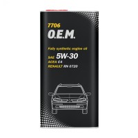 MANNOL OEM FOR RENAULT NISSAN 5W-30 FÉM DOBOZOS 5 LITER5W-30