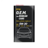 MANNOL OEM FOR HYUNDAI KIA 5W-30 FÉM DOBOZOS 4 LITER5W-30