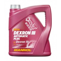 MANNOL 8206-4- DEXRON III AUTOMATIC PLUS AUTOMATAVÁLTÓ-OLAJ, PIROS 4 LITERVÁLTÓ- ÉS HAJTÓMŰOLAJ