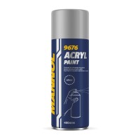 MANNOL 9676 ACRYL PAINT BLACK - EZÜST AKRILFESTÉK, 400MLFESTÉK