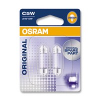 OSRAM 6423 SV8,5-8 24V 5W C5W 02BJÁRMŰIZZÓK