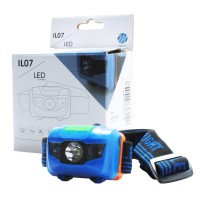 Fejlámpa LED-es  3xAAA