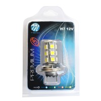 Blister 1x LED X47 - H7 18xSMD5050 12V White