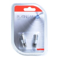 Blister 2x LED L326 - W5W 3W 12V lens CREE CANBUS White