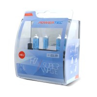 IZZÓKÉSZLET H7 SUPER WHITE DUOPACKPOWERTEC IZZÓ SZETT