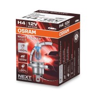 OSRAM  NIGHT BREAKER® LASER +150 H4 12V 60/55WJÁRMŰIZZÓK