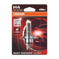 OSRAM NIGHT BREAKER SILVER H4 12V 60/55W BlisterJÁRMŰIZZÓK