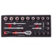 SZERSZÁM KÉSZLET 3/8, 20 DB - www.parts-zone.hu