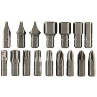 ZESTAW BITŕW 8 MM: HEX, PH, SL, PZ, TORX - www.parts-zone.hu