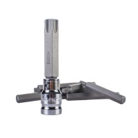 ZESTAW BITŕW TORX DťUGIE 10 MM, T25 - T7