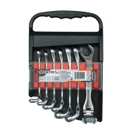 Fékcsőkulcs készlet 7 részes, csuklós YATO