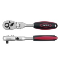 Yato racsnis hajtókar, 159mm, 1/4", CrV, 72T