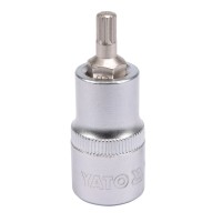 Bithegy dugófejjel SPLINE M6 1/2 col CrV YATO