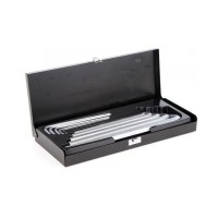 Imbuszkulcs készlet 10 részes, hosszított (3-17 mm) fém kazettában CrV YATOIMBUSZKULCSOK