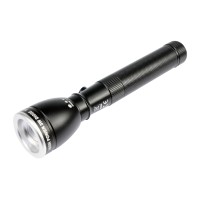 Zseblámpa CREE LED-es fém fekete állítható fókusszal 1xAA YATO