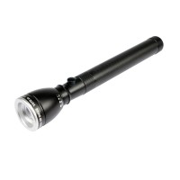 Zseblámpa CREE XPE LED-es fém fekete állítható fókusszal 2xAA YATO