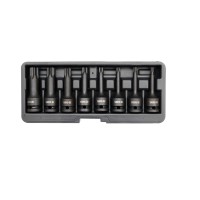 Bit dugókulcs készlet gépi Torx 1/2 col 8 részes T30-T80 YATO