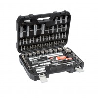 Dugókulcs készlet 94 részes 1/2 col: 10-32 mm, 1/4 col: 4-14 mm CrV YATO