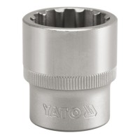 Yato dugókulcsfej, 1/2", 12mm
