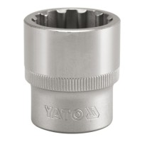 Dugókulcs 15 mm SPLINE 1/2 col YATO
