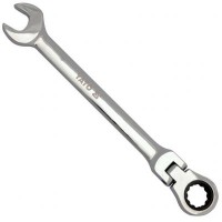 Csillag-villás kulcs 19 mm, csuklós, racsnis YATO