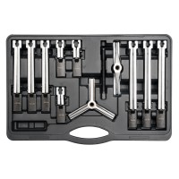 Csapágylehúzó készlet 12 részes nehezen hozzáférhető helyekhez YATO