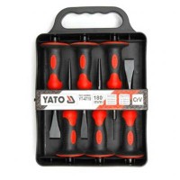 Véső készlet 6 részes 180 mm kézvédővel YATO