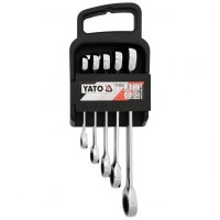 Racsniskulcs készlet 5 részes, 8-19 mm YATO