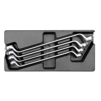 Hajlított csillagkulcs készlet 4 részes 21-32 mm (fiókbetét) YATO