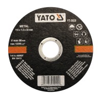 Vágókorong fémre 115x1.2x22 YATO