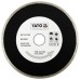 Gyémánt vágótárcsa 200mmx25,4 folytonos (porcelán)YATO