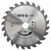 Yato körfűrész korong, 160X20mm ,24fog, szerkezeti fához