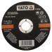 Yato Flexkorong, vágókorong, rozsdamentes acélhoz 125x2,5x22mm - www.parts-zone.hu Yato Flexkorong, vágókorong, rozsdamentes acélhoz 125x2,5x22mm