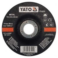 Yato Flexkorong, csiszolókorong, fémhez 115x6x22mm 