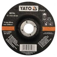 Yato Flexkorong, csiszolókorong, fémhez 125x8x22mm 