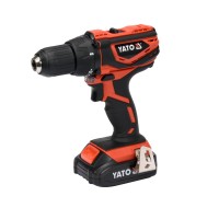 Akkus fúrócsavarozó 18 V Li-ion (1 x 2,0 Ah akku + töltő, japán motorral) YATO